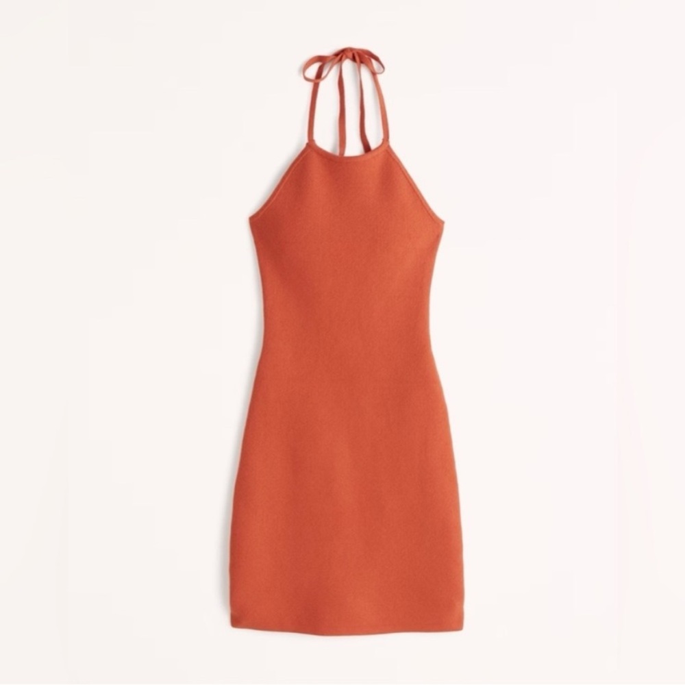 Abercrombie & Fitch - Knit Halter Dress - Backless - Size Medium